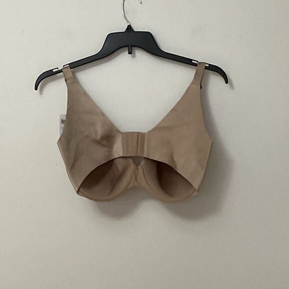Soma Vanishing Back Full Coverage Warm Amber Tan Bra SIZE 38DDD BRAND NEW - Picture 3 of 4